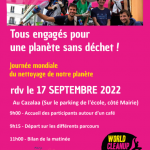 World Cleanup Day 2022 à Beuste