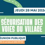 Réunion publique : sécurisation des voies du village