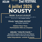 Sortie Théâtre : 2ème festival à Nousty le 4 juillet 2026